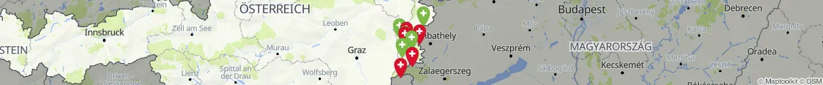 Map view for Pharmacies emergency services nearby Eberau (Güssing, Burgenland)